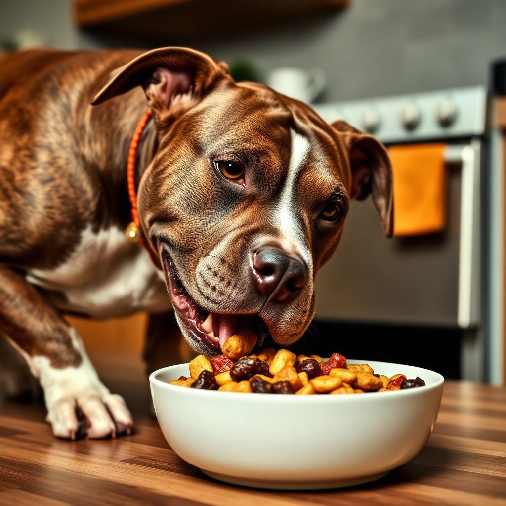 Alimentación ideal del Pitbull adulto